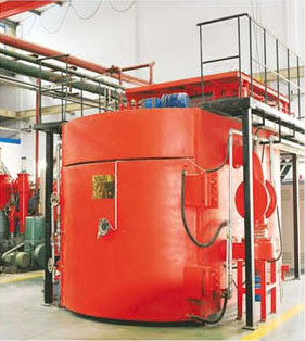High true air speed condensing furn